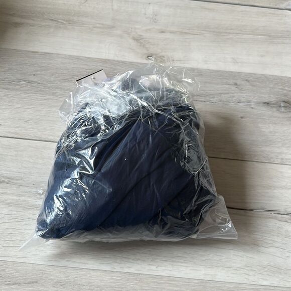 Celebrate DS Studio Off the Shoulder Mesh Maxie Marine Navy Sz6 NWT IN PACKAGING - Picture 4 of 6